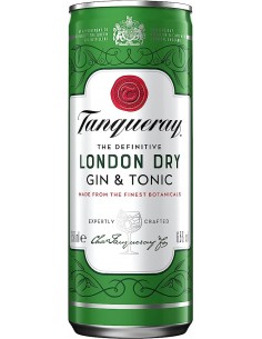TANQUERAY GIN & TONIC CL25 LATTINA