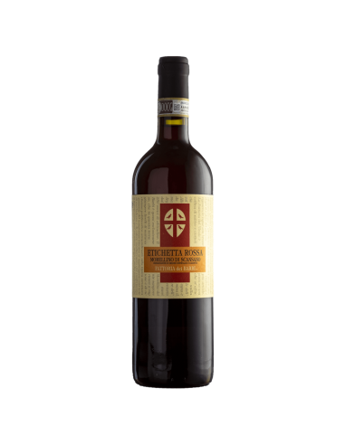 Fattoria dei barbi cl75 morellino etichetta rossa