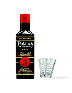 Amaro petrus cl70 conf. con bicchieri