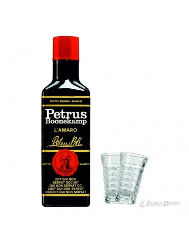 Amaro petrus cl70 conf.con bicchieri
