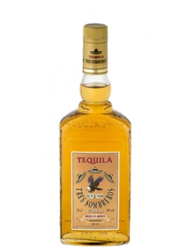 Tequila tres sombreros cl100 gold