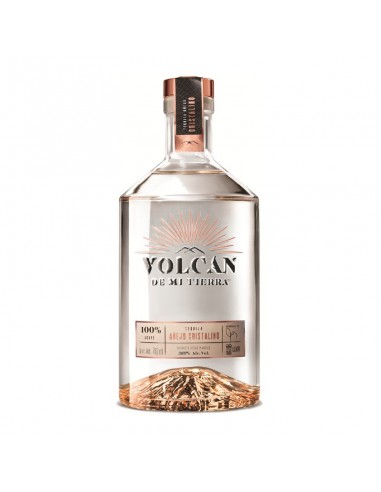 Tequila volcan cl70 anejo cristalino