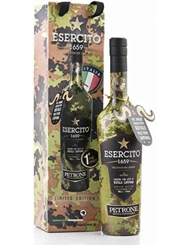 Petrone crema cl70 guappa esercito 1659 + busta