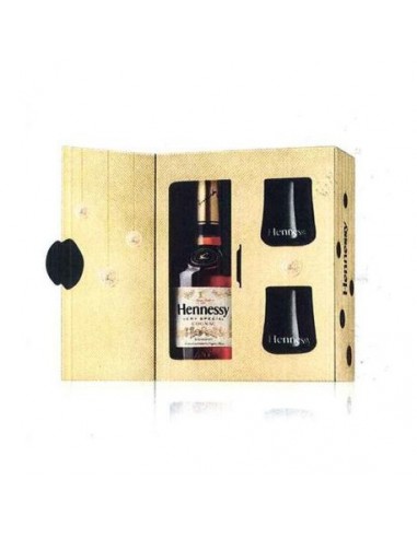 Cognac hennessy cl70 v.s.+ bicchieri