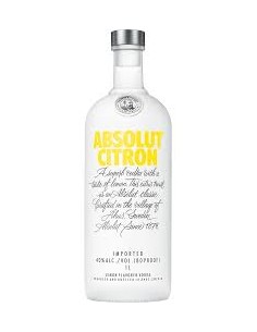Vodka absolut cl100 citron