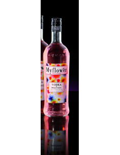 Vodka myflower cl100 petali di rosa