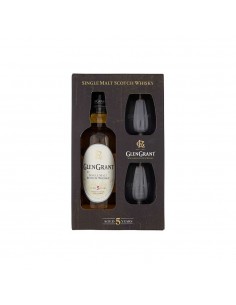 Whisky glen grant cl70 5y + bicchieri