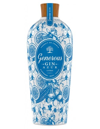 Gin generous cl70 azur