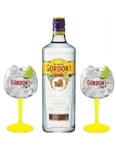 Gin gordon s cl100 fardo bt3+3 bicchieri