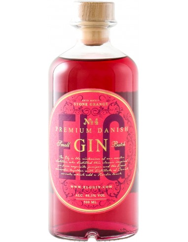 Gin elg n.4 cl50 premium danish