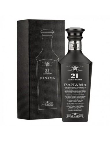 Rum nation cl70 panama 21 decanter black