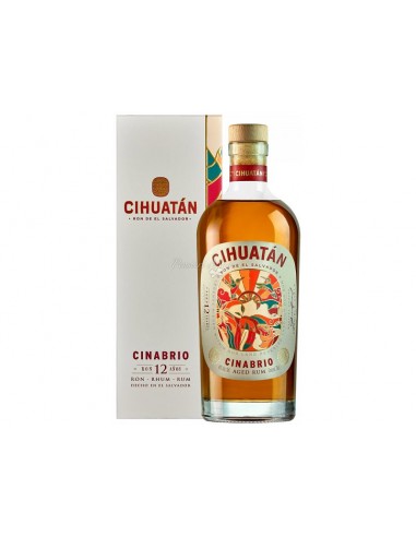 Rum cihuatan cinabrio 12y cl70