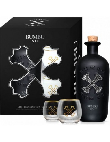 Rum bumbu xo cl70 +bicchieri