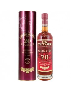 Ron centenario 20 anos cl70+2bicchieri