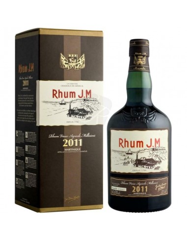 Rhum j.m 2011 vieux cl70 astucciato