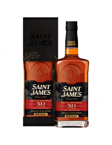 Rhum saint james xo cl70 glass pack