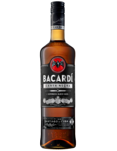 Rum bacardi cl70 carta negra