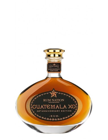 Rum nation cl70 guatemala xo 20th ann.decanter
