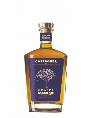 Castagner grappa ciliegio cl70 ris.18m +cioccolato