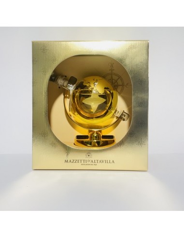 Mazzetti grappa cl50 mappamondo oro golden globe