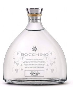 Bocchino grappa cl70 di moscato d asti bianca