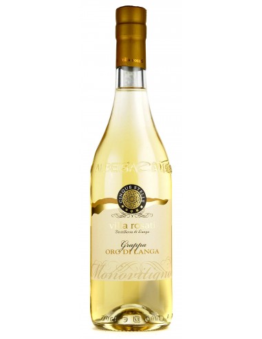 Villa rosati grappa cl70 oro di langa 5 stelle