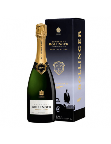 Champagne bollinger for007 ast. cl.75