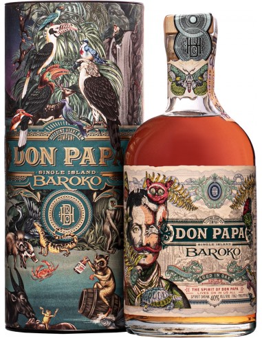 Rum don papa cl70 baroko s.o.s.limited edition