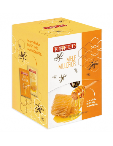 Top food miele millefiori gr6x100 bustine disp