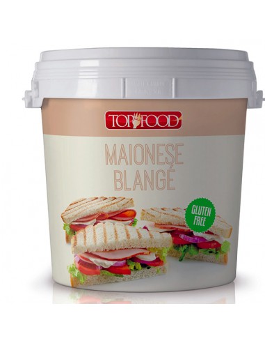 Top food maionese kg5 blange 40% o.g. secchio