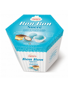 Crispo bon bon sucre gr500 tiramisu  celeste