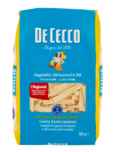 De cecco pasta gr500 n089 sagnette abbruzzesi