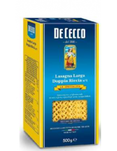 De cecco pasta sp gr500 n2001 lasagna riccia