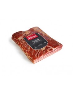 Segata pancetta tesa salata trancio sottovuoto