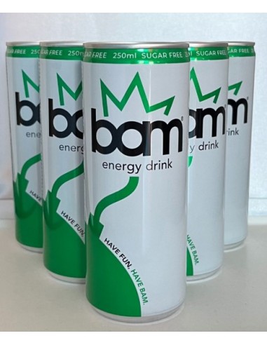 Bam energy drink cl25x24 zero
