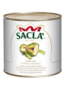 Sacla  carciofi 3kg spicchi olio semi