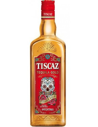 Tiscaz tequila cl70 gold reposado 35%