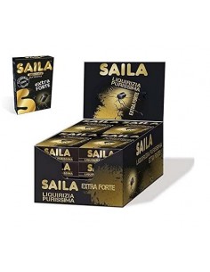 Saila caramelle liquirizia astuccio gr36x16pz