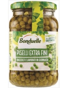 Bonduelle piselli extrafini gr330 vetro