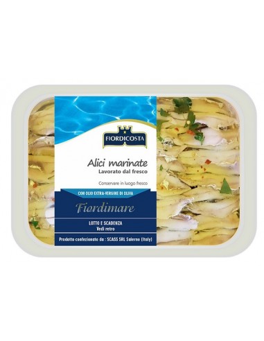 Fiordicosta alici gr170 marinate