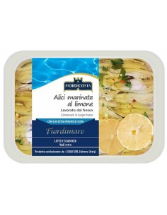 Fiordicosta alici gr170 marinate al limone