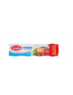 Donzela tonno gr80x4pz naturale