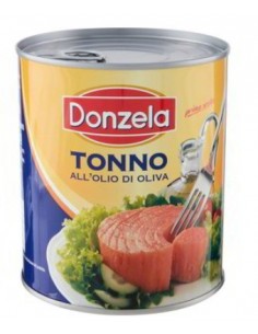 Donzela tonno gr800 olio oliva