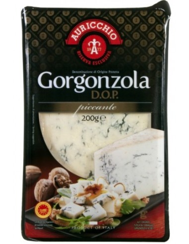 Auricchio gorgonzola gr200 dolce dop vaschetta