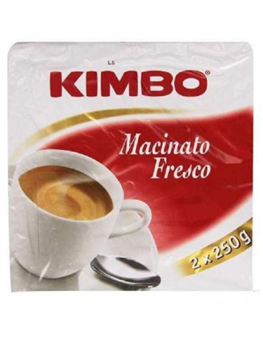 Kimbo caffe  macinato duetto gr.250x2