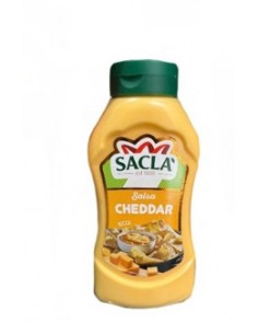 Sacla  salsa gr690 cheddar