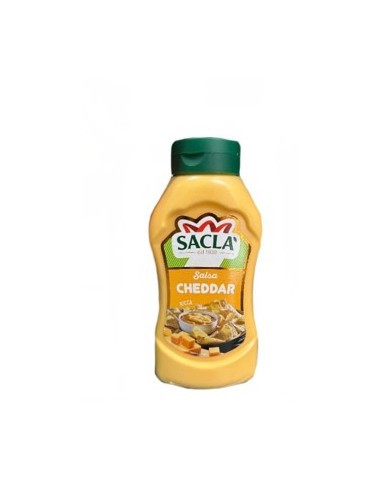 Sacla  salsa gr690 cheddar