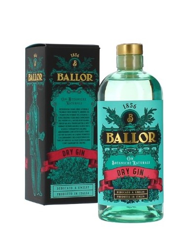 Ballor gin cl70 dry gin