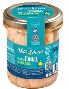 Mare aperto tonno gr180 vetro al naturale