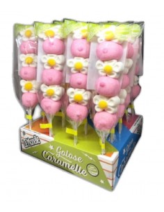 Dulcis monelle margherite gr50 rosa spiedini